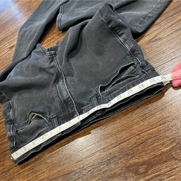 Rag & Bone Men's 32x32 (31x31 actual) Fit 2 Slim Jean Faded Black Skinny Stretch - Picture 6 of 12